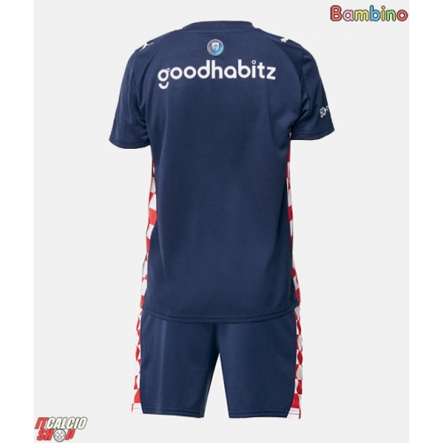 PSV Eindhoven Seconda Maglia Bambino 2025-26 Manica Corta (+ Pantaloni corti)